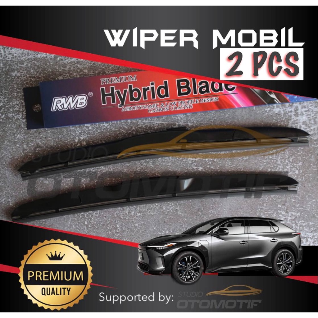 TOYOTA BZ4X HYBRID GRAPHITE RWB WIPER 2 ชิ้น