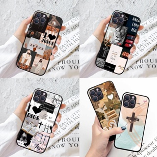 Rx-22 เคสโทรศัพท์มือถือ TPU แบบยืดหยุ่น ลายพระเยซู สําหรับ Huawei P20 Y9S P30 P40 Y8S Y8P Y5P Pro