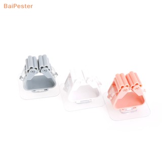 [BaiPester] ที่แขวนไม้กวาด ร่ม แบบติดผนังห้องน้ํา