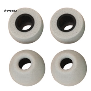 Turbobo แผ่นโฟมเมมโมรี่หูฟังอินเอียร์ 4.9 มม. 5.5 มม. 4 ชิ้น