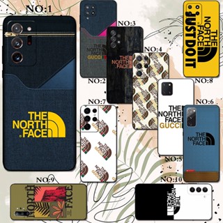 เคสโทรศัพท์มือถือซิลิโคน TPU กันกระแทก ลายโลโก้ The north face สําหรับ Samsung Galaxy A02S A11 A12 4G 5G A20 A30 A20S