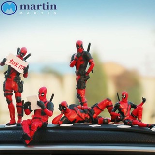 MARTIN โมเดลฟิกเกอร์ Marvel ขนาดมินิ สําหรับตกแต่งภายในรถยนต์