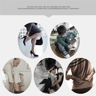 ตัวยกรองเท้า ซิลวี, แตรรองเท้าแขวนง่าย, มืออาชีพด้ามยาวพิเศษไม้ง่าย น้ํายาล้าง อาวุโสสวมรองเท้าเครื่องมือหญิงตั้งครรภ์แนะนําคน