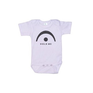 ชุดรอมเปอร์ ลายโน้ตดนตรี FERMATA Hold Me สําหรับเด็กทารก#039;S Raglan OUKN