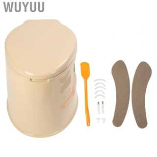 Wuyuu Toilet Potty  Integrated Inner Bucket Portable with Paper Holder for Hiking