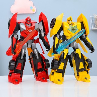 [Spot] deformation toy 5 super large alloy car robot Bumblebee King Kong model hand-made Boy and children ornaments