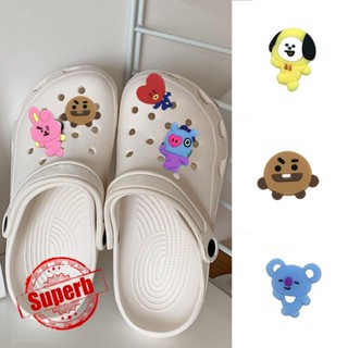 รองเท้าแตะ Crocs Jibbitz BT21 สําหรับ BTS E2W1