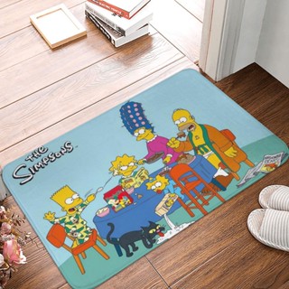 The Simpsons พรมปูพื้น กันลื่น ขนาด 40*60 ซม. สําหรับตกแต่งบ้าน ห้องครัว