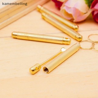 Kamembelling ช้อนกําจัดขี้หู แบบพับได้ สีทอง EN