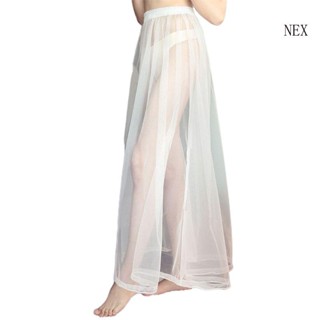 Nex Petticoat Gatherer Dress Underskirt Save Bride From Toilet ชุดเจ้าสาว