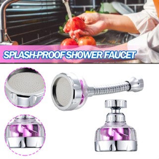 Flexible Faucet Sprayer Attachment 360° Sink Aerator Extender for Cold Hot Water