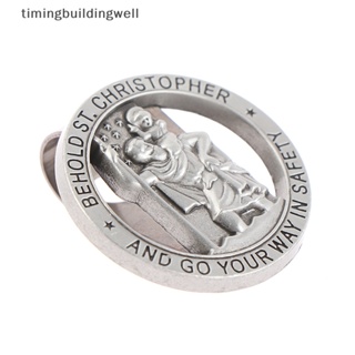 Twth St Christopher คลิปที่บังแดดรถยนต์ อุปกรณ์เสริม QDD