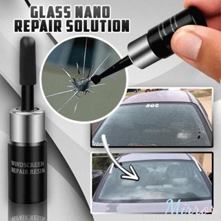 2 ชิ้น/เซ็ตเครื่องมือซ่อมกระจกหน้ารถ Windscreen Glass Scratch Crack Restore Window Screen Polishing Tool Repair Kits Glass Repair Agent M