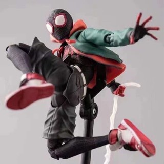 ฟิกเกอร์ Marvel SHF Spider-Man Parallel Universe 2 Vertical Horizontal Universe Miles ขยับได้ 2DKI