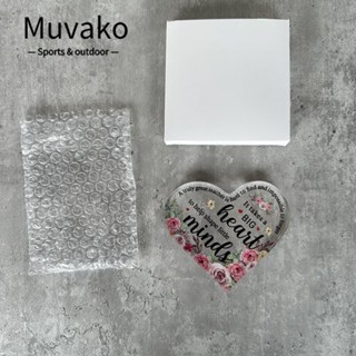 MUVAKO เครื่องประดับอะคริลิคใส 10 ซม. 87 กรัม สําหรับวันครู