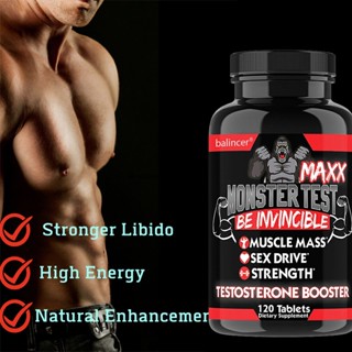 บูสเตอร์พลังงานผู้ชาย - แคปซูล Tongkat Ali - Boost Testosterone, Stamina, Performance