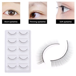 5Boxes Home Salon Women Girls Long Eyes Makeup Cosmetic Posmetic False