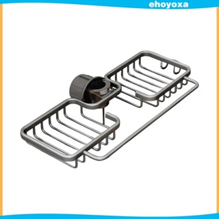 [Ehoyoxa] ที่วางฟองน้ํา พร้อมตะขอ ถอดออกได้ สําหรับห้องครัว ห้องซักรีด