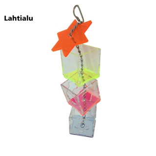 Lahtialu ของเล่นให้อาหารนก แบบอะคริลิค หลายชั้น สําหรับสัตว์เลี้ยง