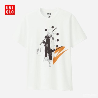 เวรเอ้ย  Uniqlo มาใหม่ เสื้อยืดแขนสั้น พิมพ์ลายนารูโตะ สําหรับผู้ชายและผู้หญิง