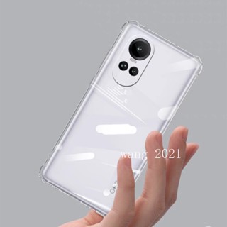 พร้อมส่ง ใหม่ เคสโทรศัพท์มือถือแบบนิ่ม TPU ใส กันกระแทก สี่มุม สําหรับ OPPO Reno10 Reno10 Pro+ Plus 5G OPPO A78 4G 2023 OPPOReno10 Pro 5G