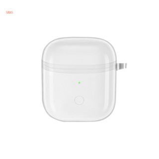 Shas หูฟังบลูทูธ TPU แบบใส ป้องกันผิว สําหรับ Buds Air neo