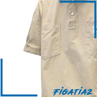 [Figatia2] เสื้อยืดลําลอง แขนสั้น ระบายอากาศ ทรงหลวม น้ําหนักเบา เหมาะกับฤดูร้อน สําหรับผู้ชาย ตั้งแคมป์ เดินป่า พักผ่อน