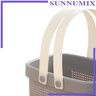 [Sunnimix] ตะกร้าใส่ของอาบน้ํา แบบกลวง ทนทาน สําหรับโรงรถ