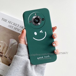 พร้อมส่ง เคสโทรศัพท์มือถือแบบนิ่ม TPU กันกระแทก ลายหน้ายิ้มนําโชค สําหรับ Realme 11 Pro Realme 11 Pro+ 5G เคส Phone Case