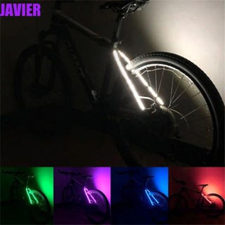 JAVIER ไฟท้ายจักรยาน สกูตเตอร์ LED เพื่อความปลอดภัย สําหรับขี่จักรยาน MTB