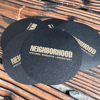 [พร้อมส่ง] ที่รองแก้วหนัง NBHD กันน้ํา กันน้ํามัน ฉนวนกันความร้อน NEIGHBORHOOD ขนาดเล็ก