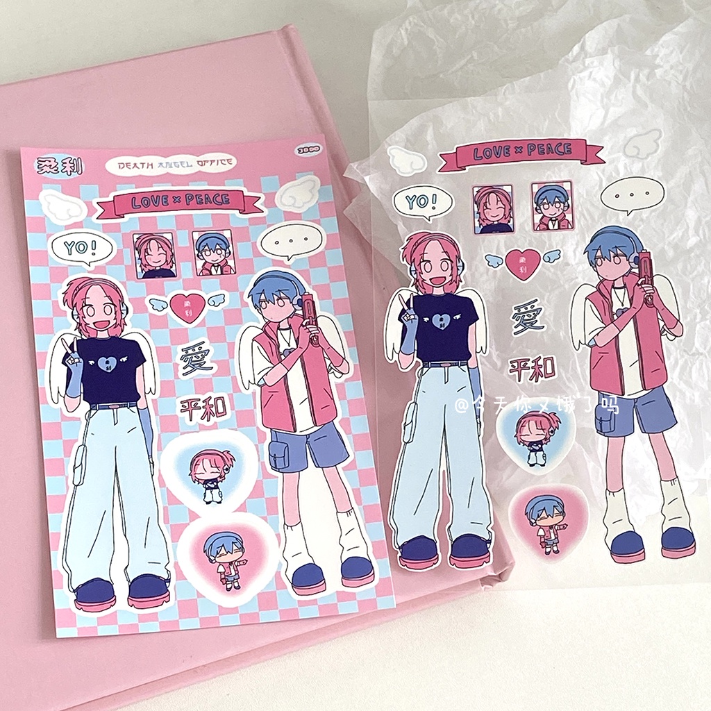 สติกเกอร์โปสการ์ด แบบนิ่ม ลายการ์ตูนเชฟน้อย สําหรับตกแต่งสมุดภาพ