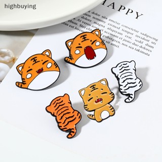 [highbuying] เข็มกลัด รูปการ์ตูนเสือแพนด้าน่ารัก กันแสง เครื่องประดับ สําหรับผู้หญิง พร้อมส่ง