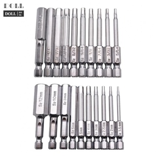 ⭐READY STOCK ⭐Screwdriver Bits 20PCS 60mm Alloy Steel For Electric Drills High Precision