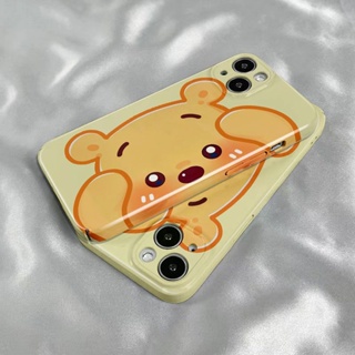 เคสโทรศัพท์มือถือ ลายการ์ตูนหมีพูห์น่ารัก สําหรับ Apple Iphone 11 14pro 8p max 13 7