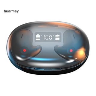 Huarmey หูฟังสเตอริโอไร้สาย บลูทูธ 52 ความเที่ยงตรงสูง ขนาดเล็ก สําหรับออกกําลังกาย