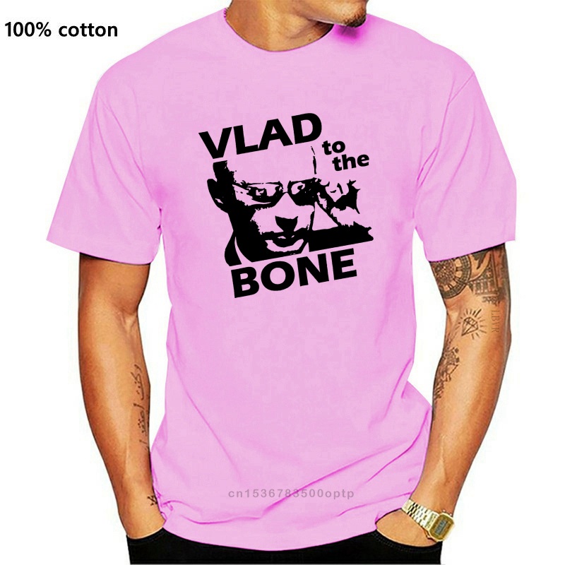 แฟชั่น ขายดี!ขายดี เสื้อยืดคอกลม แขนสั้น พิมพ์ลาย Trump Putin n President Vladimir Putin สไตล์คลาสสิ