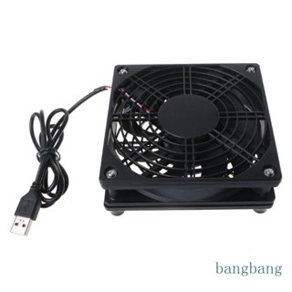 Bang พัดลมระบายความร้อนเราเตอร์ไร้สาย DC5V USB 120 มม. 120x35 มม. 12 ซม. DIY สําหรับกล่องทีวี PC