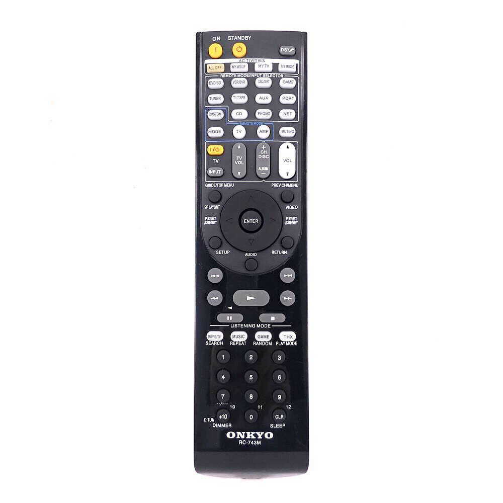 ใหม่ RC-743M สําหรับ ONKYO Audio Video Receiver AV รีโมทคอนโทรล RC-799M RC-736M