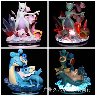 [Spot] pet elf Pipi dream Super Dream Bobo Ball riding Dragon Jeni turtle glowing scene statue hand-made