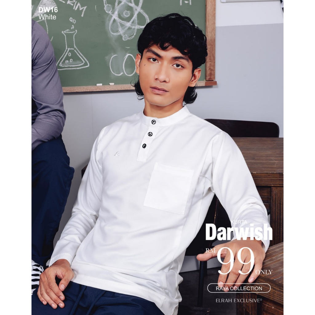 KURTA DARWISH 2023 ELRAH EXCLUSIVE Cek Musang