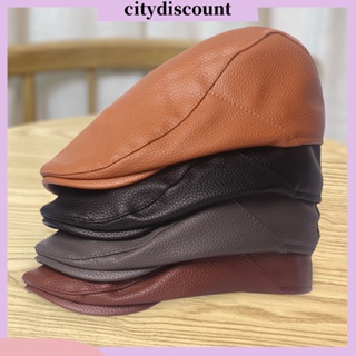 &lt;citydiscount&gt; หมวกเบเร่ต์ กันน้ํา กันลม กันรอยขีดข่วน ระบายอากาศ ทําความสะอาดง่าย สําหรับผู้ชาย