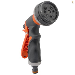 Garden Hose Nozzle Spray Nozzle  with 8 Adjustable Watering Patterns Anti-Slip High Pressure Water Nozzle for Watering Garden Cleaning Car Wash Pets Shower