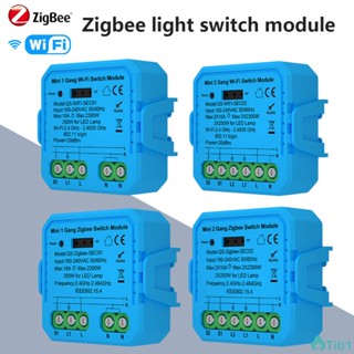 Tuya Wifi/zigbee Graffiti Intelligent Pass Fracture Pass Fracture Smart Switch Zigbee Fracture เปิดม่านสามารถขยายการควบคุมระยะไกล TH1