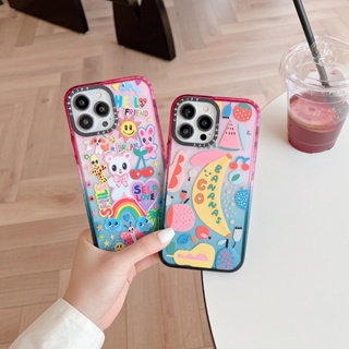 เคสโทรศัพท์มือถืออะคริลิค ลายดอกไม้ แต่งกลิตเตอร์ ไล่โทนสี กันกระแทก สําหรับ iPhone 14 12 13 Pro Max