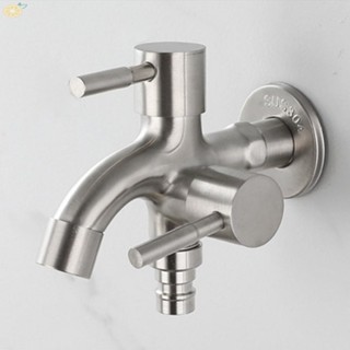 【VARSTR】Two Way Tap Multifunction SUS304 Stainless Steel Tap For Washing Machine