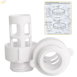 【VARSTR】Pool Hose Drain Adapter Compatible for Intex Round Pools Easy to Connect and Use