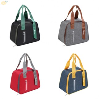 【VARSTR】Lunch Bag Bags For Picnic Camping Grocery Bag Portable Shopping Bag 1pc