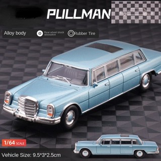 โมเดลรถยนต์จําลอง DCT 1/64 Mercedes Pullman ขนาดเล็ก ของเล่นสําหรับเด็ก