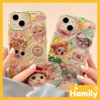 For iPhone 11 Case Water Ripple TPU Soft Shell Shockproof Protection Camera Cute Cat Dog Compatible with iPhone 14 13 Pro max 12 Pro Max 11 xr xs max